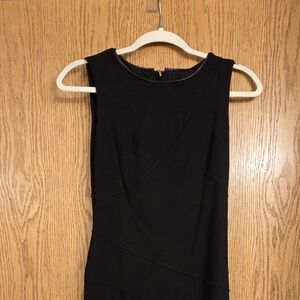 White House Black Market Black Midi Dress